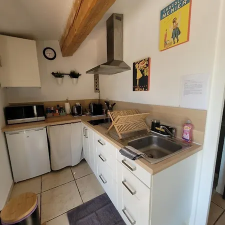 Studio Dans Maisonnette En Pierre Le Castellet  Exterior photo