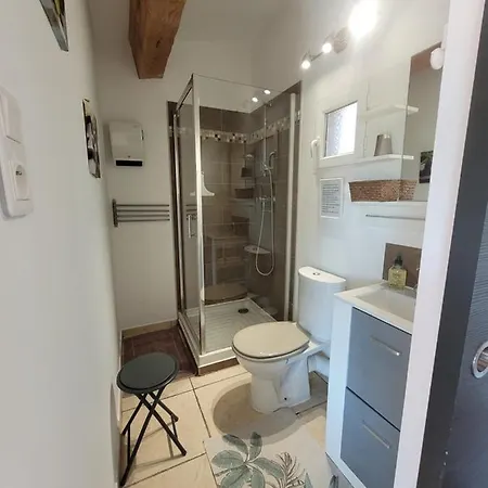 Studio Dans Maisonnette En Pierre Le Castellet  Exterior photo